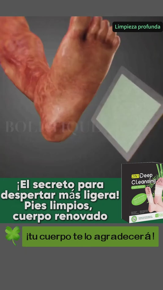 PARCHES DESINTOXICANTES PARA PIES KINOKI